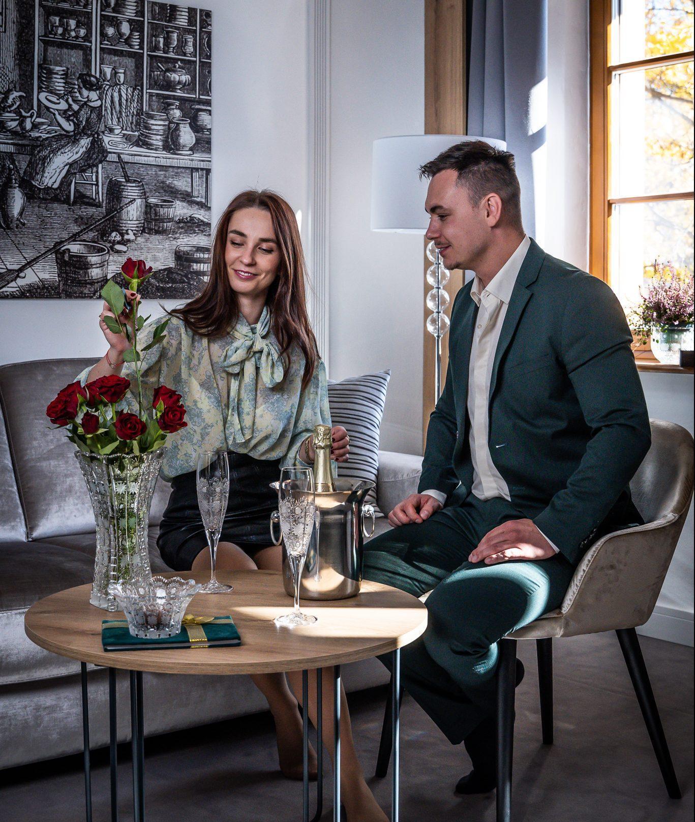 Krištáľová miska Lea