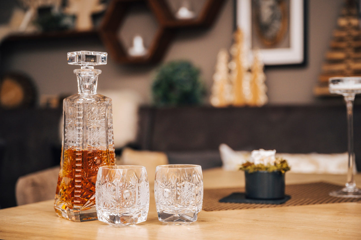 Krištáľová fľaša Kristína 700 ml