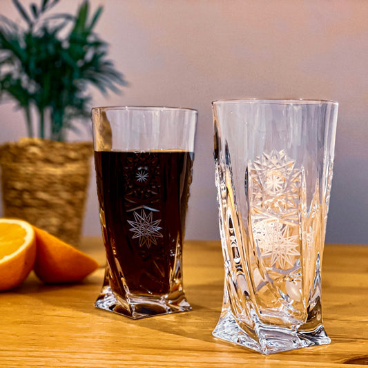 Krištáľové poháre Edvin