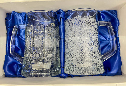 Dueto pivných pohárov