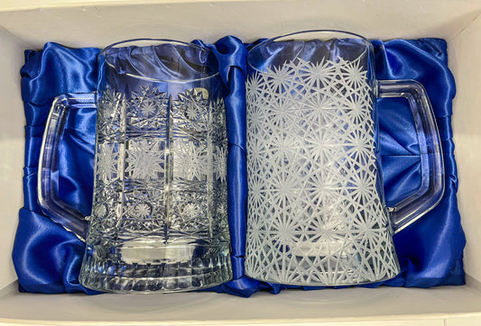 Dueto pivných pohárov