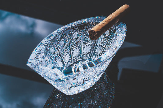 Krištáľový popolník