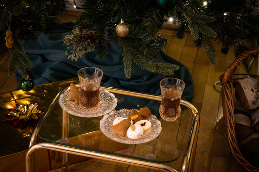 Dueto krištáľových šálok Malvína