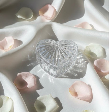 Krištáľová šperkovnica SRDCE