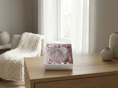 Krištáľová šperkovnica SRDCE