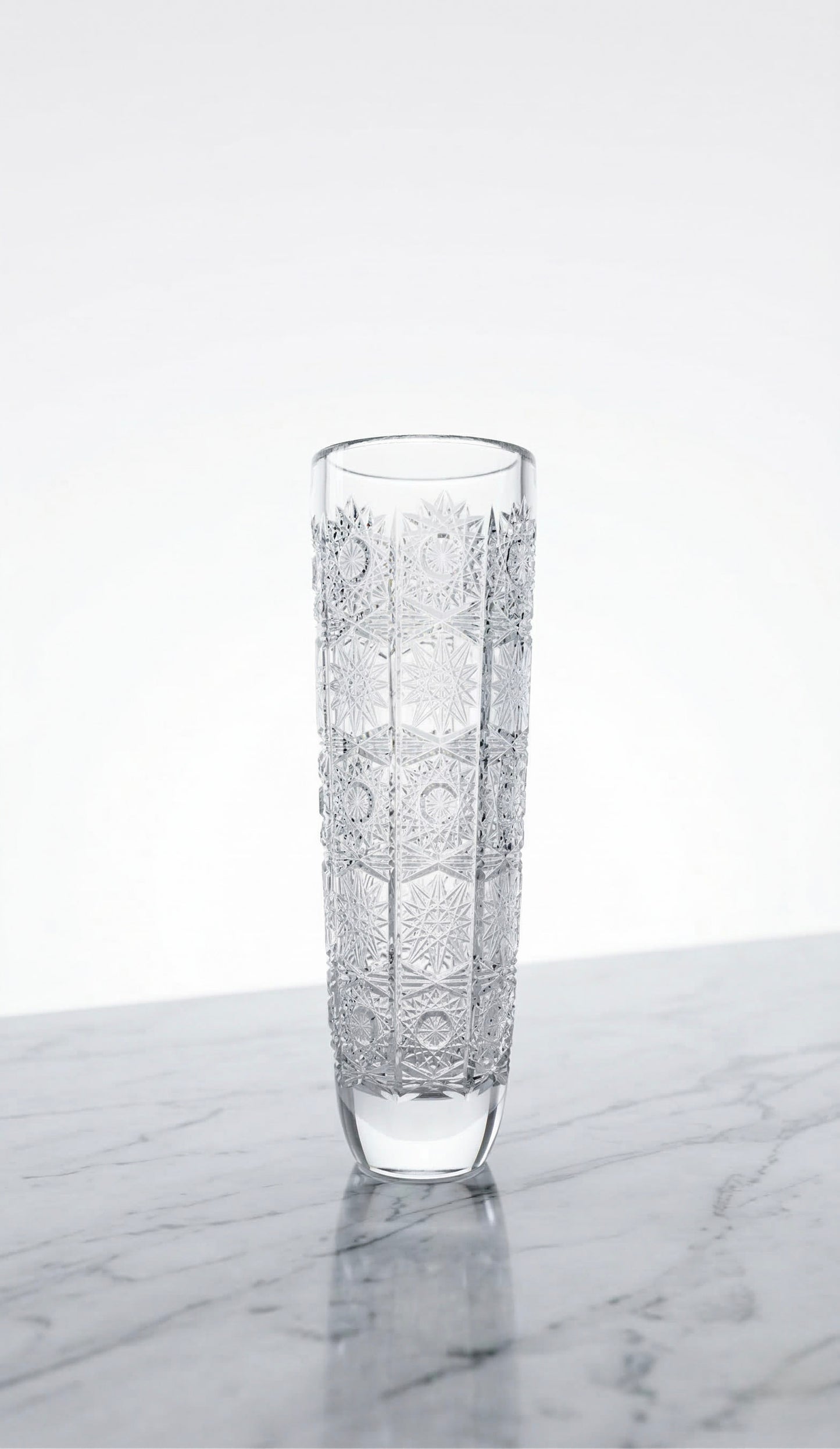 Krištáľová váza Ela